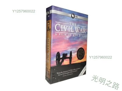全英文美劇 南北戰爭 The Civil War 6DVD 英文發音字幕  F