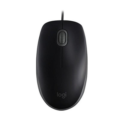 滑鼠羅技（Logitech）M100r 鼠標 有線鼠標 辦公鼠標 大手鼠標黑