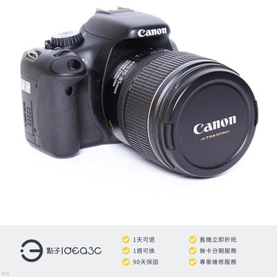 「點子3C」Canon EOS 550D + EF-S 15-85mm F3.5-5.6 IS USM 公司貨【店保3個月】快門數：11021 DN320
