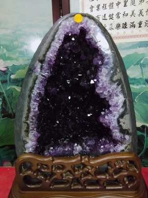 esp級天然 20.6公斤 ((烏拉圭紫水晶洞)) 結晶花 藏風 納氣