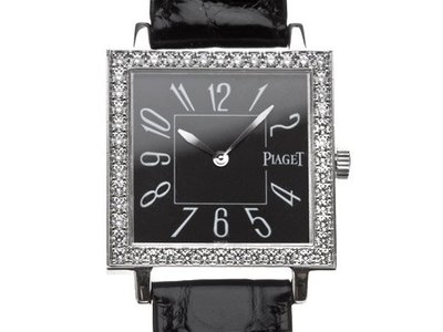 Piaget 伯爵 Altiplano 系列18K白金男用腕錶
