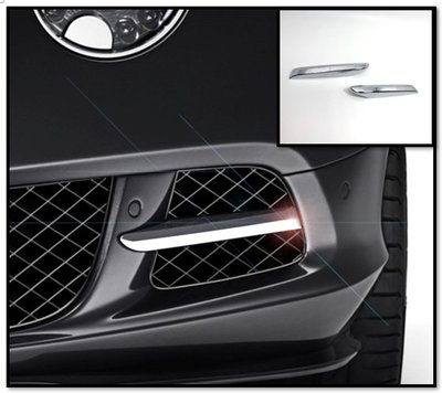 圓夢工廠 Bentley 賓利 2012~2015 Continental GT Speed 鍍鉻 前保桿 進氣網飾條