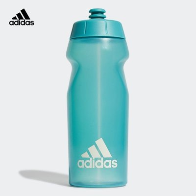 潮款Adidas愛迪達水杯新款男女訓練運動水杯便攜擠壓式軟水壺GR9681-雙喜生活館