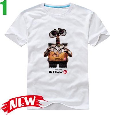 【瓦力 WALL-E】短袖經典動畫電影系列T恤(共2種顏色可供選購) 新款上市任選4件以上每件400元免運費!【賣場一】
