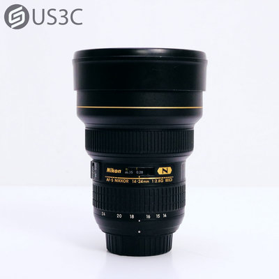 【US3C-青海店】公司貨 Nikon AF-S NIKKOR 14-24mm F2.8G ED 恆定大光圈 0.28米最近對焦距 旅遊鏡 變焦超廣角 二手鏡頭