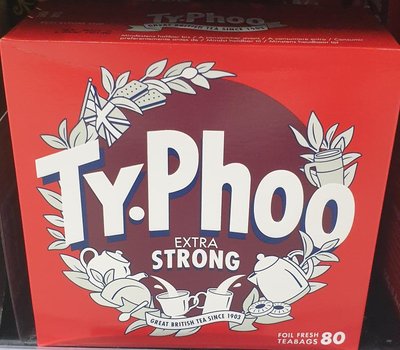 新包裝 英國Typhoo Tea 特濃紅茶 250g(80入) 最新到期日:2023/12