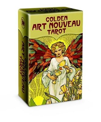 【預馨緣塔羅鋪】現貨正版黃金新藝術塔羅Golden Art Nouveau Tarot Mini(迷你版)(含中文)