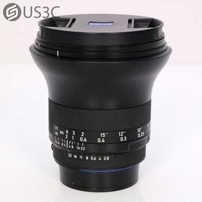 【US3C-高雄店】蔡司 Zeiss Milvus 21mm F2.8 ZF.2 For Nikon 超廣角及廣角定焦鏡頭 視角90 重量735克
