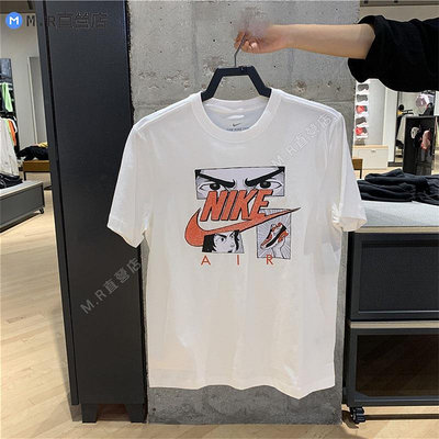 Nike 耐吉 男子 針織卡通印花透氣圓領運動 短袖 T恤 DB6152-100