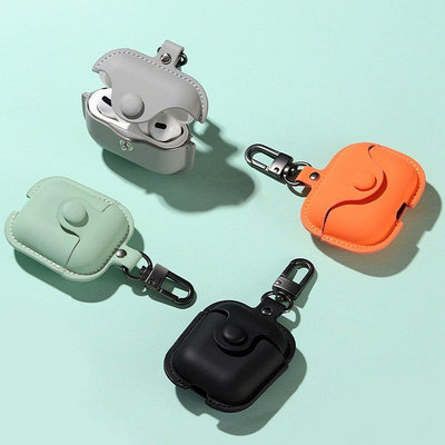 熱銷 適用於Airpods Pro 立體3D耳機保護套殼皮革豪華耳機套適用於Air Pods 2 1現貨