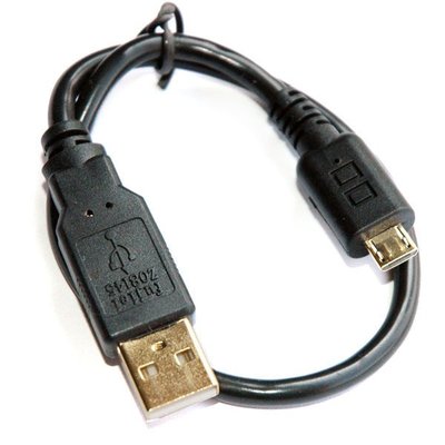 小白的生活工場*FJ (US2051) USB A公轉MICRO 5P /鍍金頭 /0.3M*