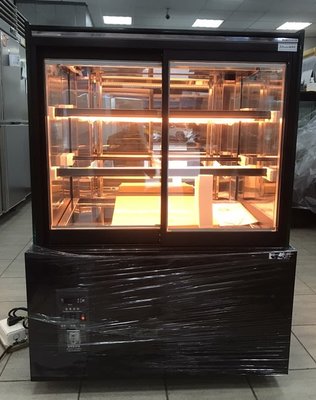 冠億冷凍家具行 瑞興4尺直角蛋糕櫃-前開型(有黑色/白鐵/白色)/西點櫃、冷藏櫃、冰箱、巧克力櫃(RS-C1004SQ)