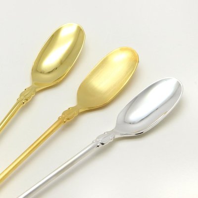 熱賣 日本手工制進口salus黃銅鍍金仙女棒茶勺咖啡勺點心勺 仙 高品質