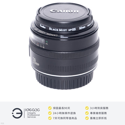 「點子3C」Canon EF 28mm F2.8 IS USM 平輸貨【店保3個月】4級快門防震 0.23m最近對焦距離 內置光學影像穩定器 DK960