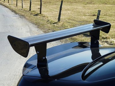 【樂駒】RKP BMW E9X M3 E82 1M Carbon 碳纖維 立式 尾翼 空力 外觀 改裝 套件 霧面 金油