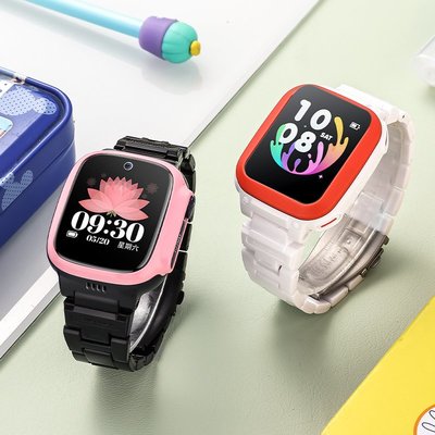 錶帶 手環錶帶 小天才電話手表表帶Z7透明樹脂Z6巔峰版專用通y03z1yz2z3z5qy01az1sy05Q1D2兒童