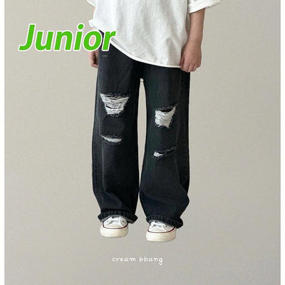 JS~JL ♥褲子(BLACK) CREAM BBANG-2 24夏季 CBG240418-045『韓爸有衣正韓國童裝』~預購