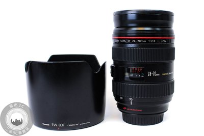【台南橙市3C】Canon EF 24-70mm f2.8 L USM UZ鏡 一代 二手鏡頭 #87932