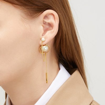 dior mini tribal earrings