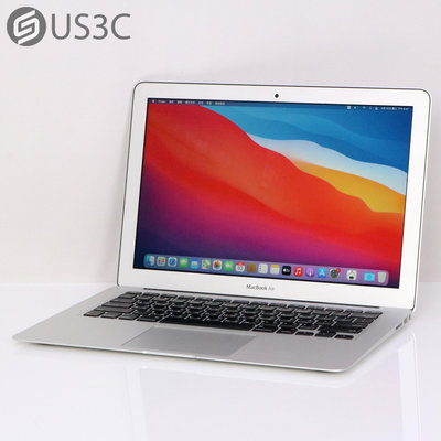 【US3C-高雄店】【一元起標】2014年初 台灣公司貨 Apple MacBook Air 13吋 i5 1.4G 4G 128G 銀色 蘋果筆電 二手筆電