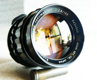 【悠悠山河】收藏級 鏡片完美 ASAHI PENTAX 67 6x7 SMC TAKUMAR 150mm F2.8 大光圈人像鏡