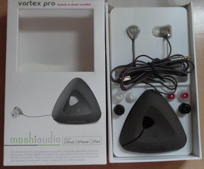 Moshi Vortex Pro 漩音入耳式耳機 耳機