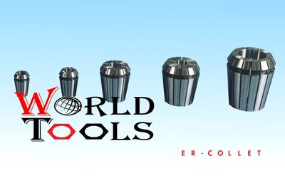 ~WORLD TOOLS~銑床工具配件~銑床套筒/COLLET/ER系列筒夾/ER-25/10mm