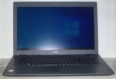 Acer Aspire E5-772G(i7-5500U D3L-8G M2-128G+500G)17.3吋1080P四核雙顯超大筆電1