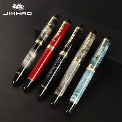 金豪正品 JINHAO X450銥金鋼筆 美工筆 寶珠筆 商務辦公~特價