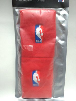 貳拾肆棒球--日本帶回Nike ELITE DRI-FIT NBA 手腕止汗腕帶一雙/紅