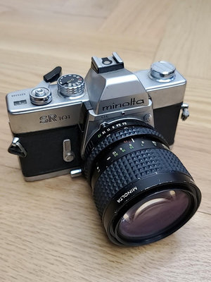 美能達 膠片相機 SR101 鏡頭35-70mm F3.5
