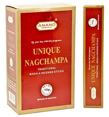 [晴天舖] 印度線香 ANAND Unique Nagchampa 調和草本香 3盒100