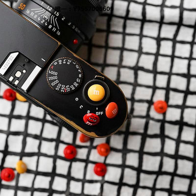 快門線MrStone相機快門按鈕m豆小紅點適用于富士徠卡按鍵鈕貼快門線相機快門