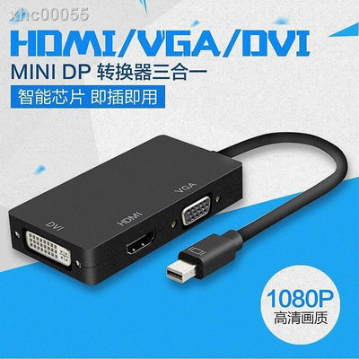mini displayport迷你dp雷電thunderbolt2 to轉VGA HDMI DVI線