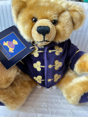 【二手】西洋英國Harrods熊哈羅德泰迪熊 2000年的紀念小熊， 古董 舊貨 收藏 【天地通】-146