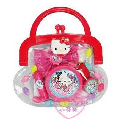 ♥小花花日本精品♥Hello Kitty 提包飾品化妝包玩具~3
