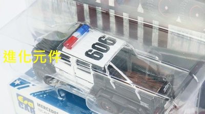 Mijo Era 1 64 奔馳改裝合金越野警車模型 Mercedes G63 AMG 6x6