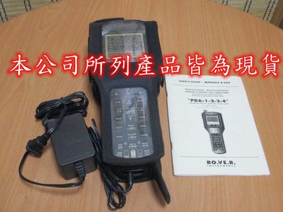 康榮科技二手儀器領導廠商RO.VE.R PDA-4 PDA4 Analog&amp;Digital CATV Analyzer