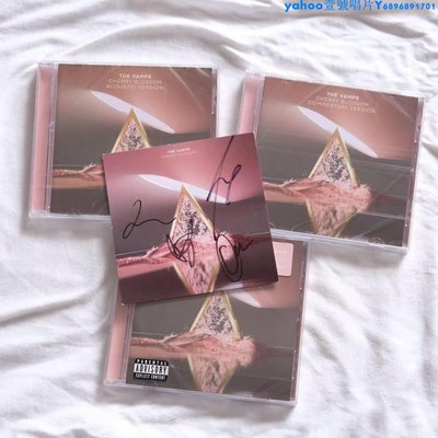 簽名版 The Vamps Cherry Blossom 3CD+簽名卡