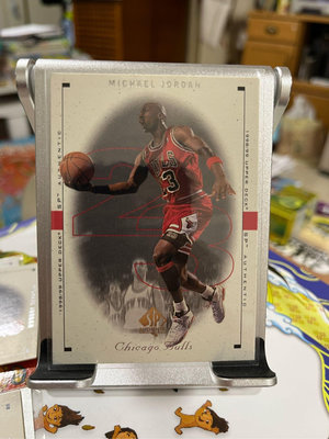 1998-99 SP Authentic Michael Jordan #5 HOF 籃球之神麥可喬丹老卡