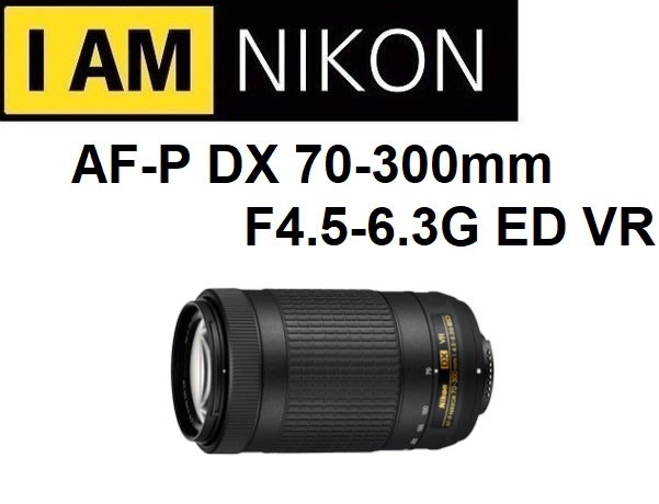 名揚數位【缺貨-白盒】NIKON AF-P DX 70-300mm F4.5-6.3G ED VR 平輸