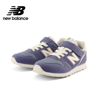【New Balance】 NB 童鞋_中性_藍紫色_YV373TC2-W楦 373 大童