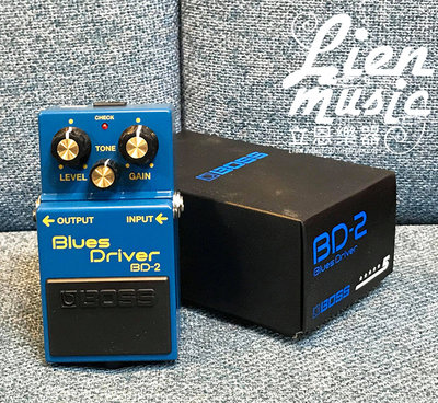 『立恩樂器 效果器專賣』免運公司貨保固 BOSS BD-2 Blues Driver 藍調 破音 效果器 BD2