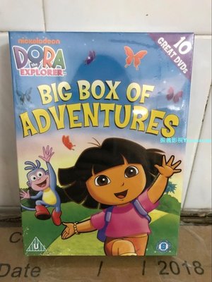 愛探險的朵拉英文原版高清DVD愛冒險DORA兒童英語動畫片『振義影視』