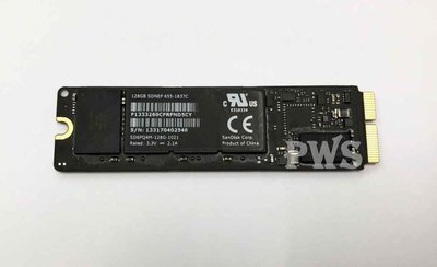 【Apple 原廠 硬碟 PCIe SSD 128G】Macbook Retina A1466 A1502 A1398