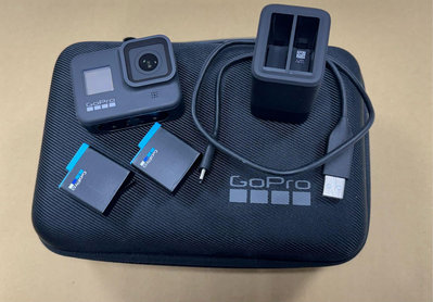 GoPro HERO 8 Black 運動 攝影機 附原廠電池 附廠電池 防水殼