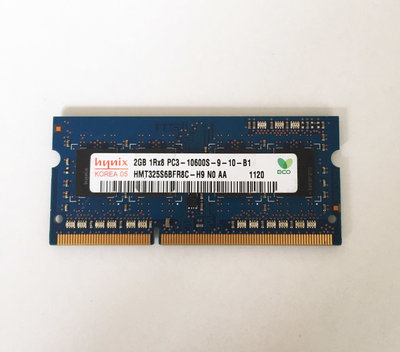 ＊ibuy2009＊ hynix 筆記型電腦記憶體 2G DDR3-1600