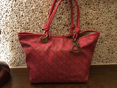 Christian Dior紅色手提包