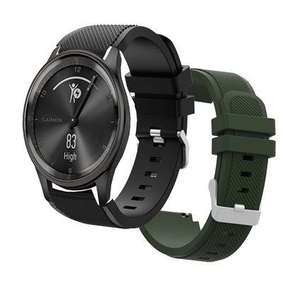 Garmin Vivomove Trend 智能手錶 Correa 腕帶的矽膠錶帶 Garmin Vivomove Tr