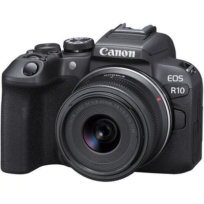 Canon EOS R10 單鏡組〔RF-S 18-45mm IS STM〕APS-C 公司貨【現折+回函贈禮~2024/6/30止】